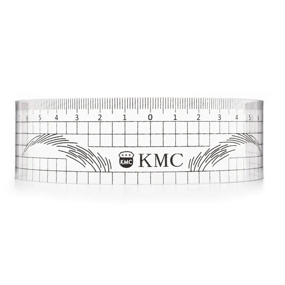Wiederverwendbares KMC Augenbrauenlineal