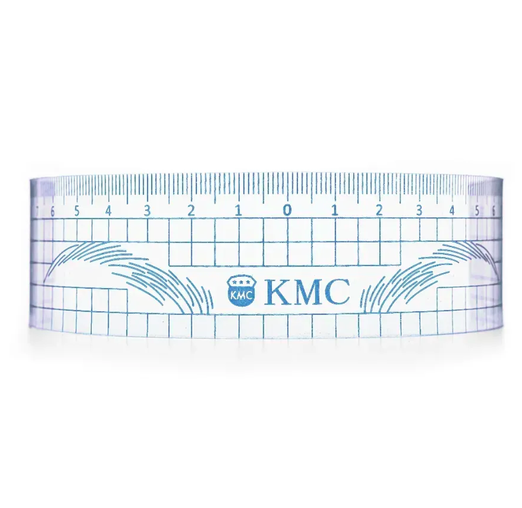 Wiederverwendbares KMC Augenbrauenlineal