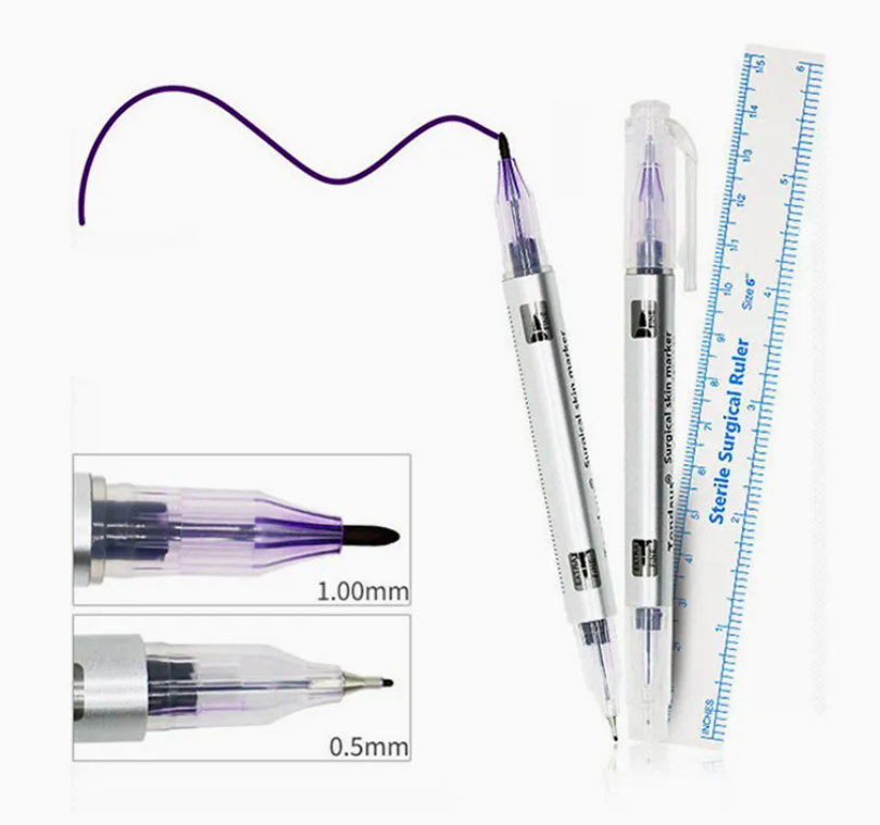 Steriler chirurgischer Marker Tondaus™ (doppelseitig, 0,5 mm / 1 mm)