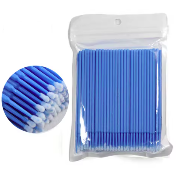 Mikrobrushes im Beutel, blau, 100 Stück