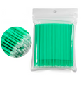 Microbrush-Stäbchen im Beutel, grün, 100 Stk.