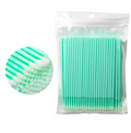 Microbrush-Stäbchen im Beutel, hellgrün, 100 Stk